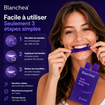 Blanchea - Bandes Blanchissantes Blancheur Immédiate